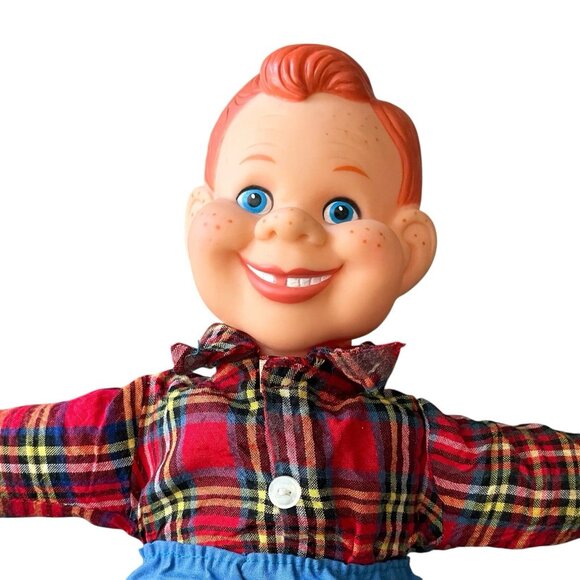 Vintage Eegee Co Howdy Doody 12” Plush Doll - Picture 2 of 8